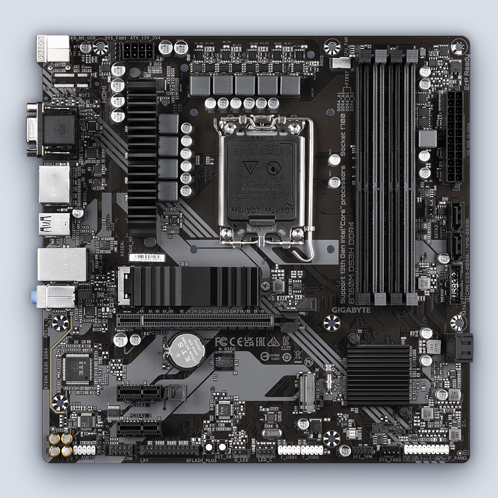 Gigabyte B760M DS3H DDR4 — image 2