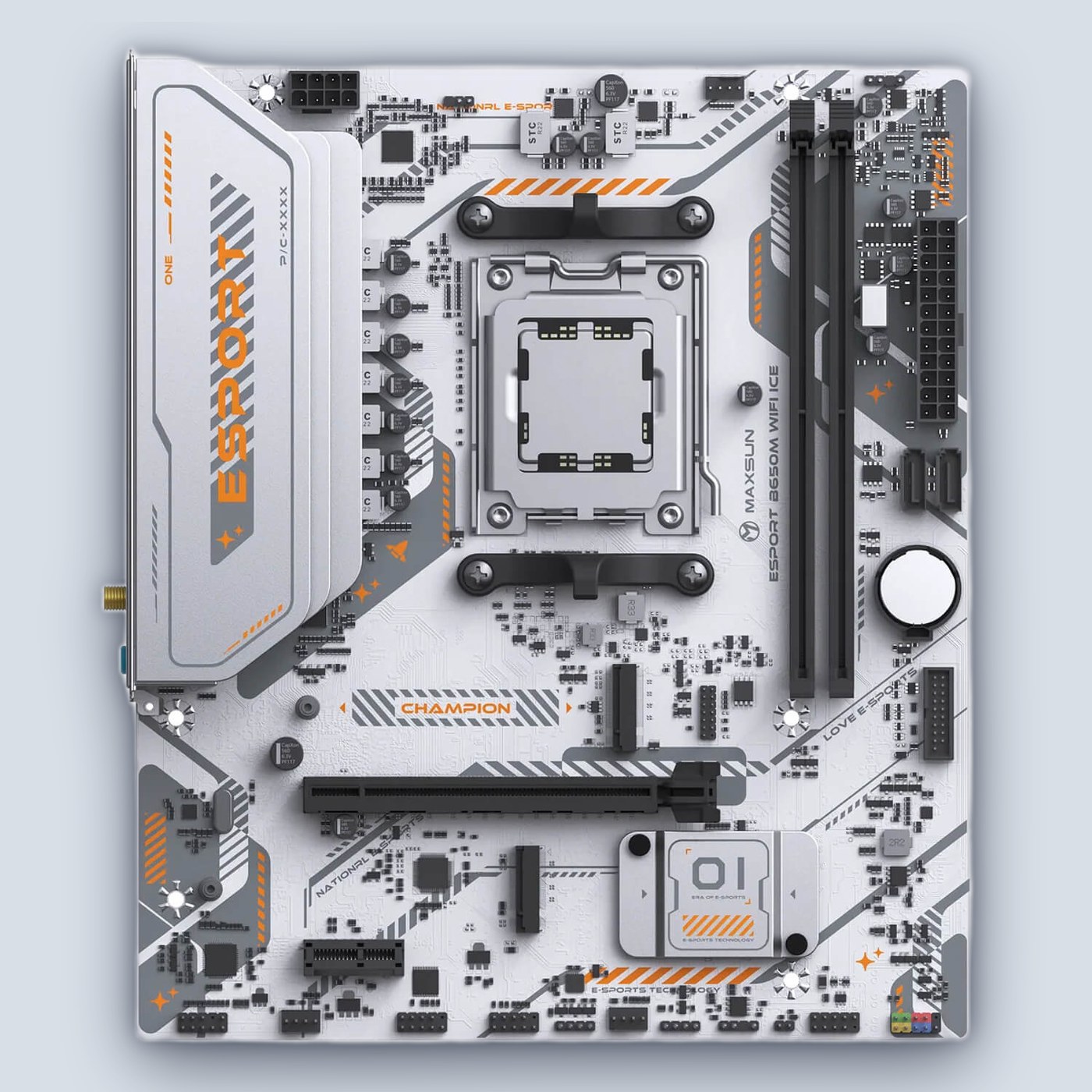 MAXSUN eSport B650M WiFi6 ICE — image 2