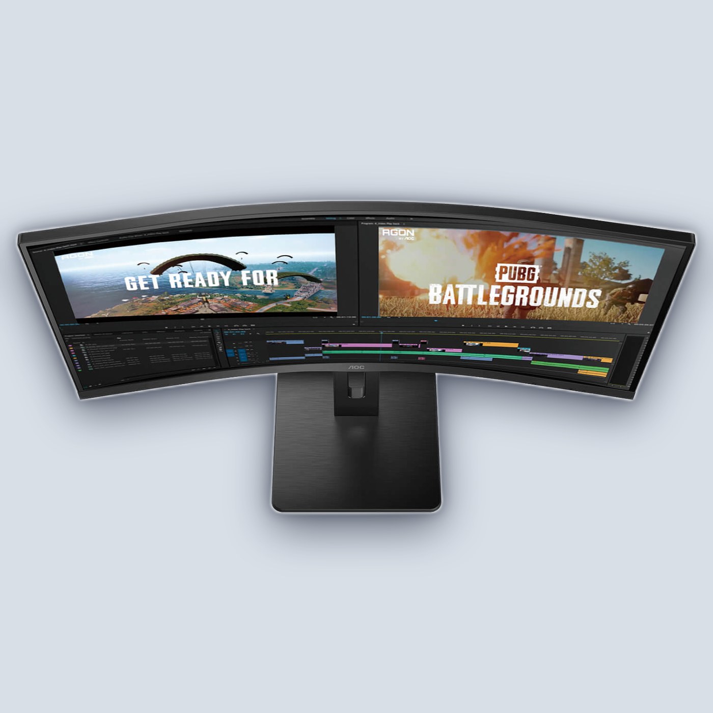 AOC 34" VA WQHD 100Hz 1ms 1500R Curved Gaming Monitor — image 3