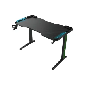 Green Lion RGB Gaming Desk – Black