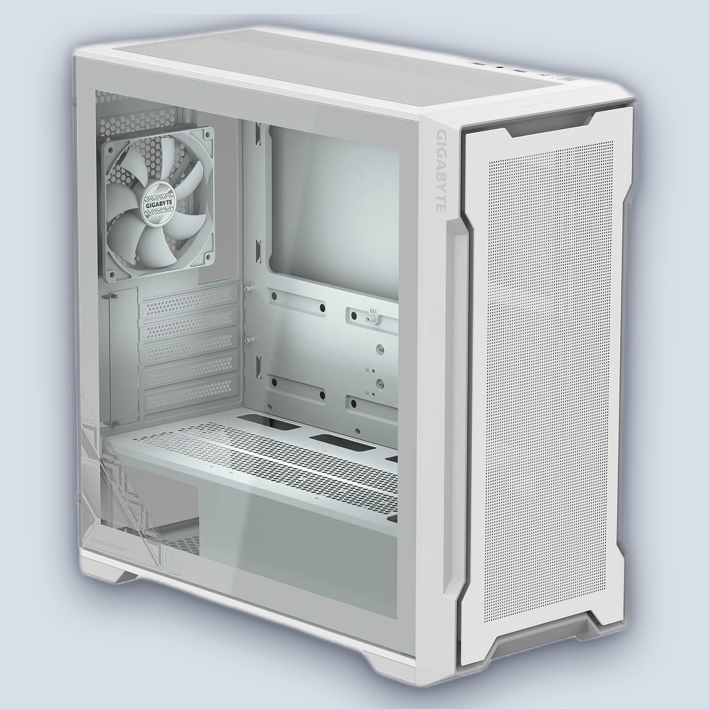 Gigabyte C102 Glass ICE PC Case — image 2