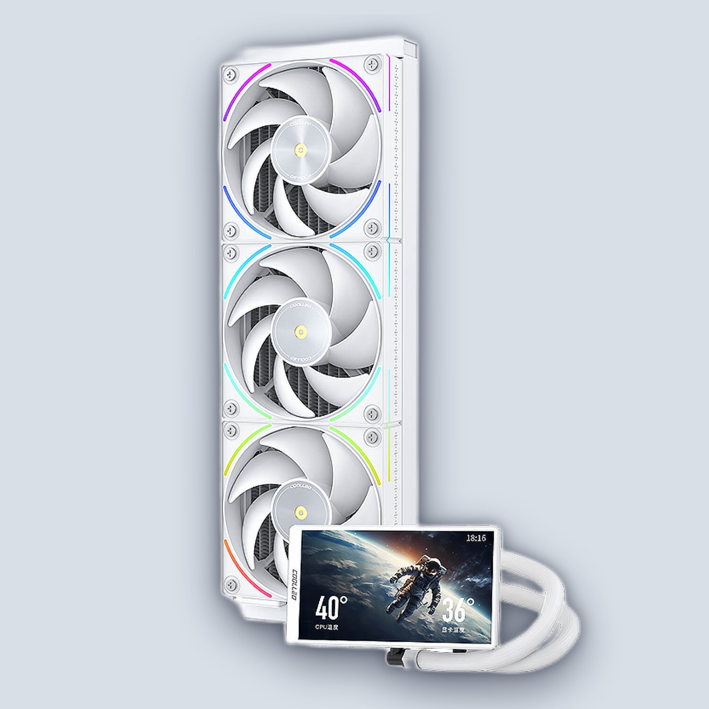 Coolleo ICE Apex Vision PRO 360 WT Water Cooler โ image 3