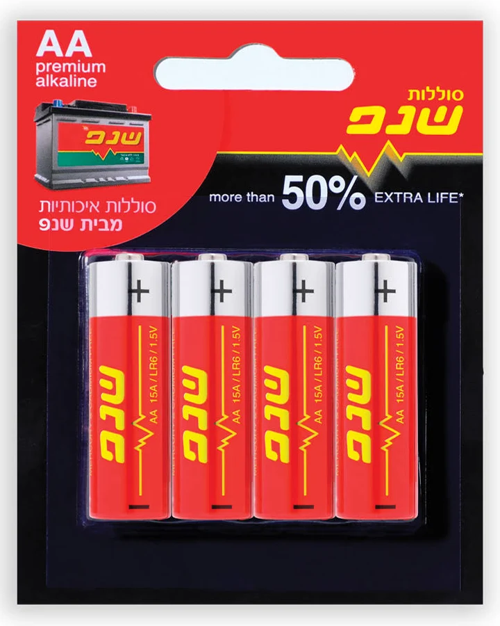 Schnapp AA Batteries — 4 Pack