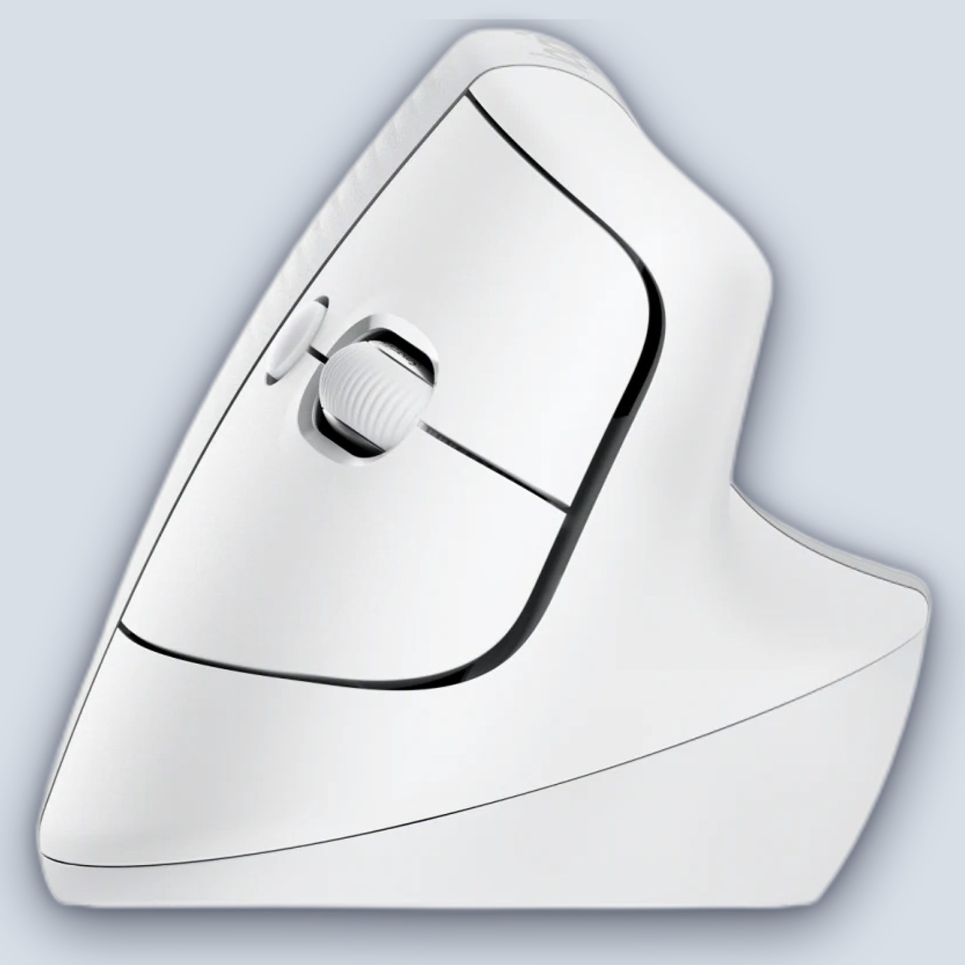 Logitech Lift Vertical White Mouse — image 4