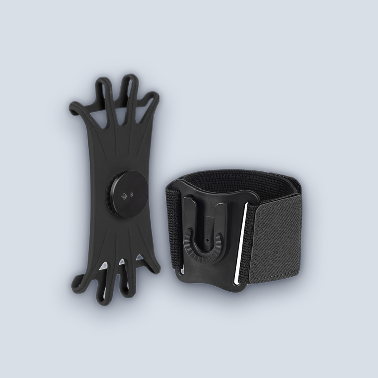 Green Lion Detachable Sports Armband -Black