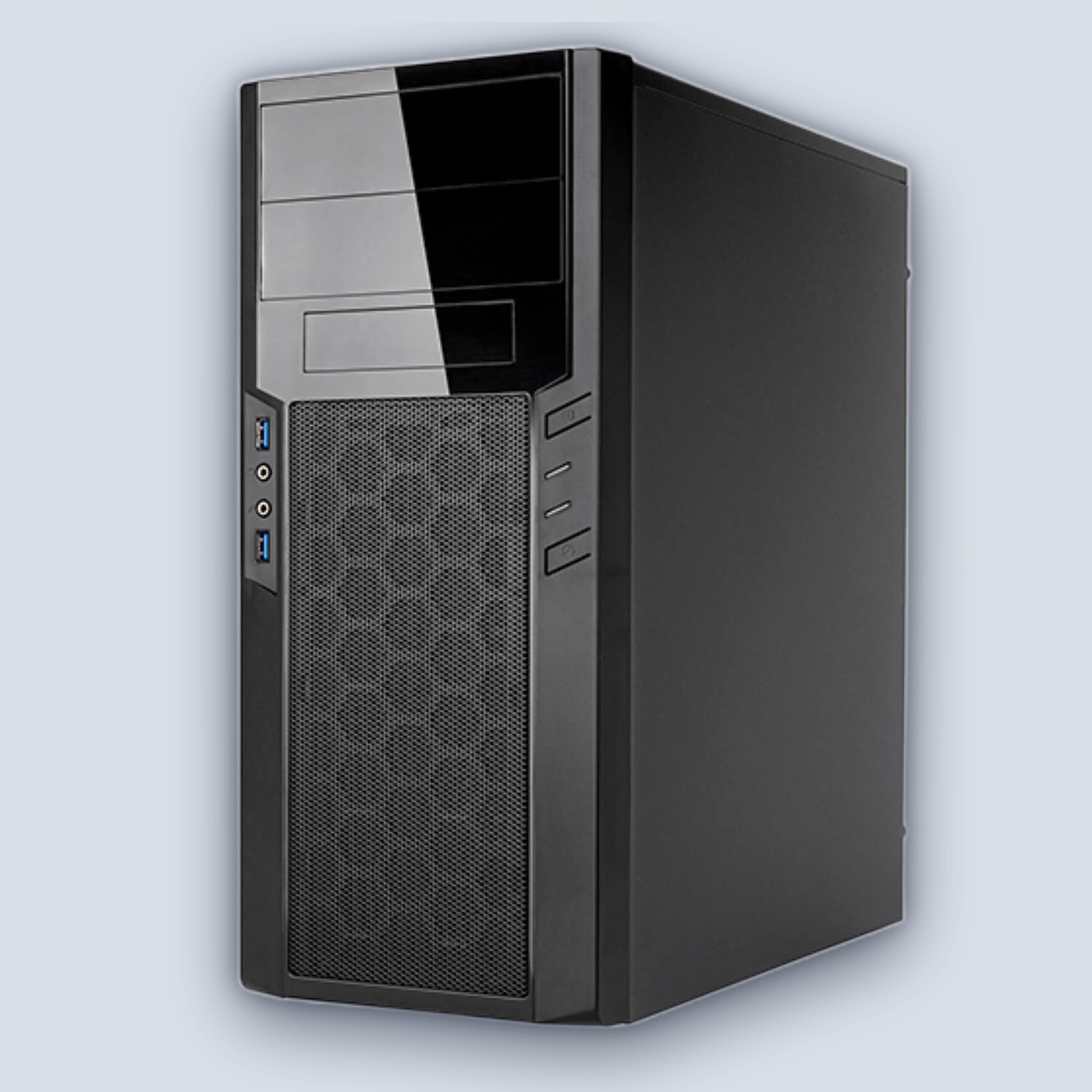 SilverStone PS13 Black PC Case — image 2