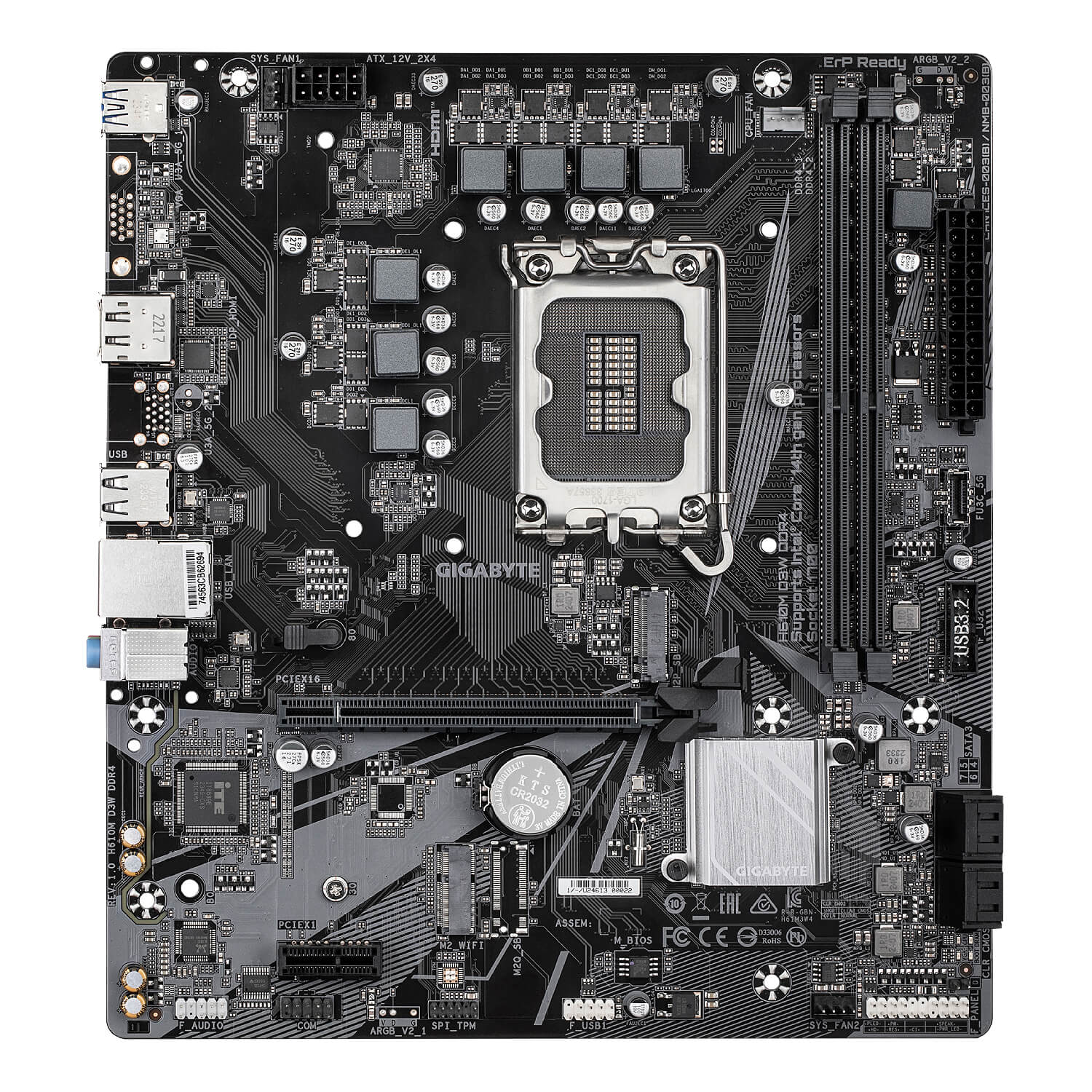 Gigabyte H610M D3W DDR4 — image 2
