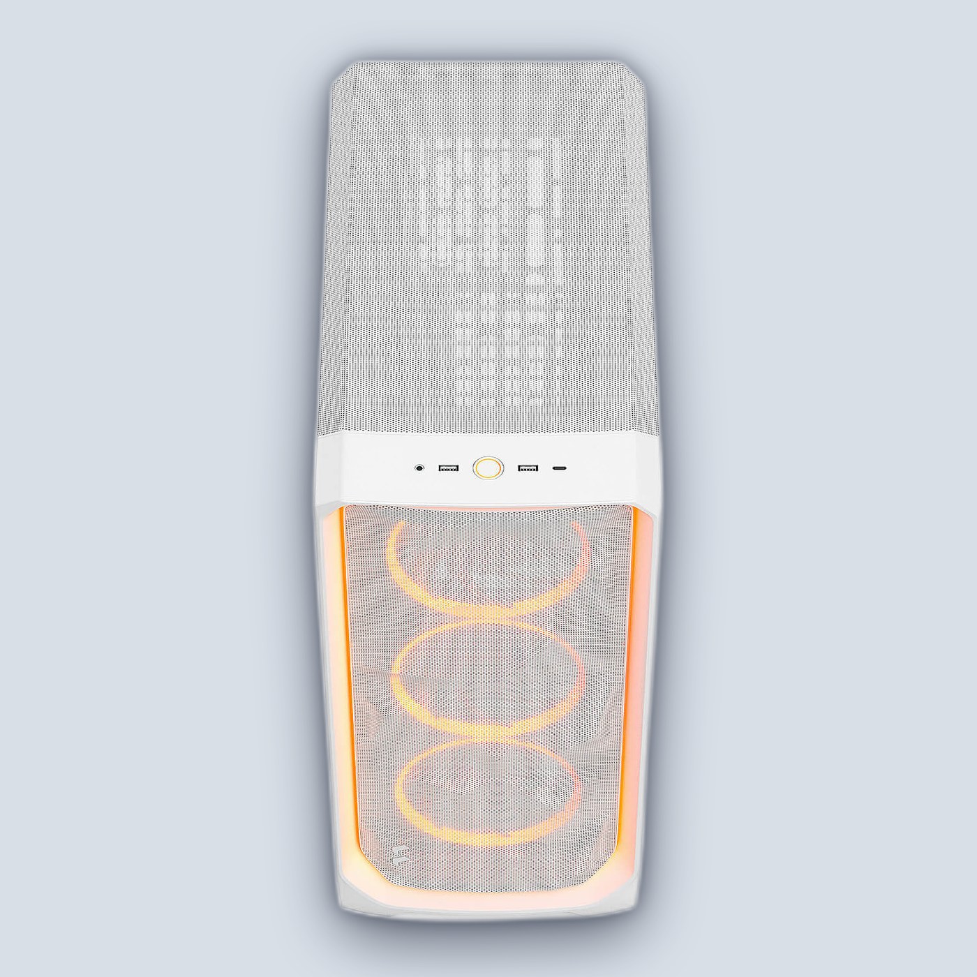 Fractal Design Meshify 3 Ambience Pro RGB White TG Clear Tint PC Case — image 3