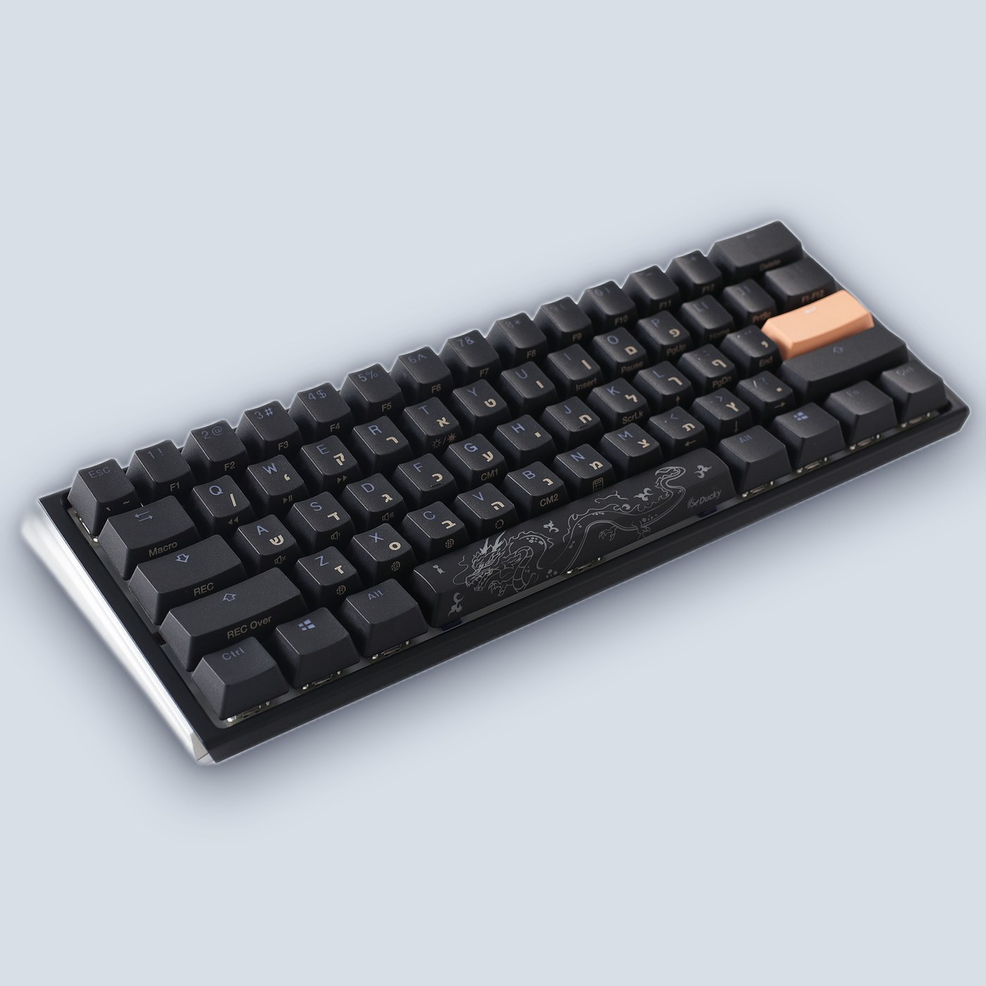 Ducky One 3 Mini Cherry Silver Switch (Hebrew/English) Mechanical Keyboard — image 5