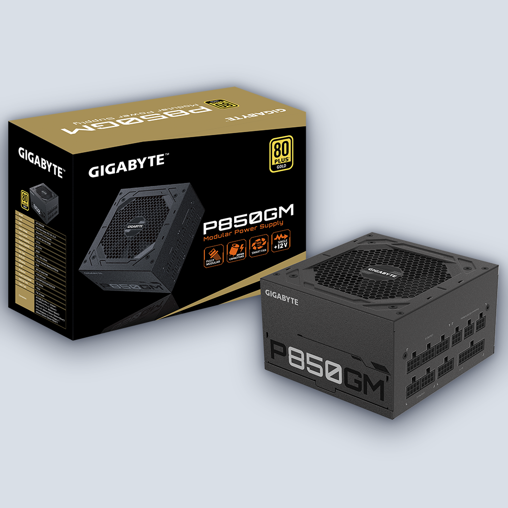 Gigabyte PSU 850W PFC Gold 80+ Fully Modular — image 2