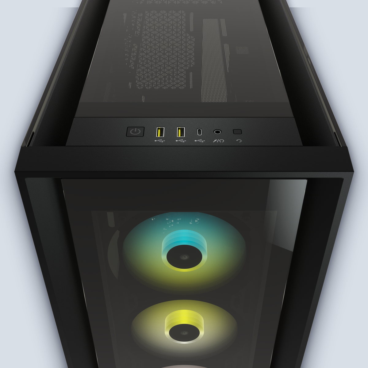 Corsair iCUE 5000X RGB Smart TG Black PC Case โ image 3