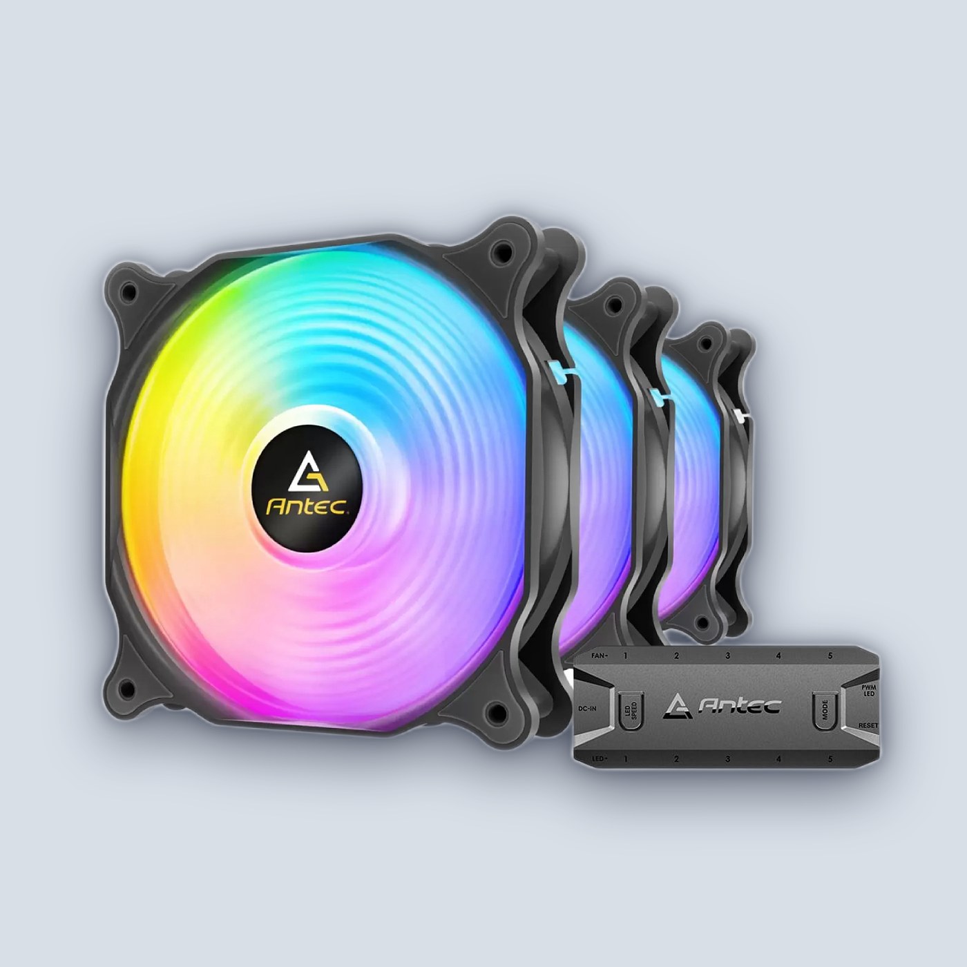 Antec F14 ARGB 140mm x3 Fans — image 2