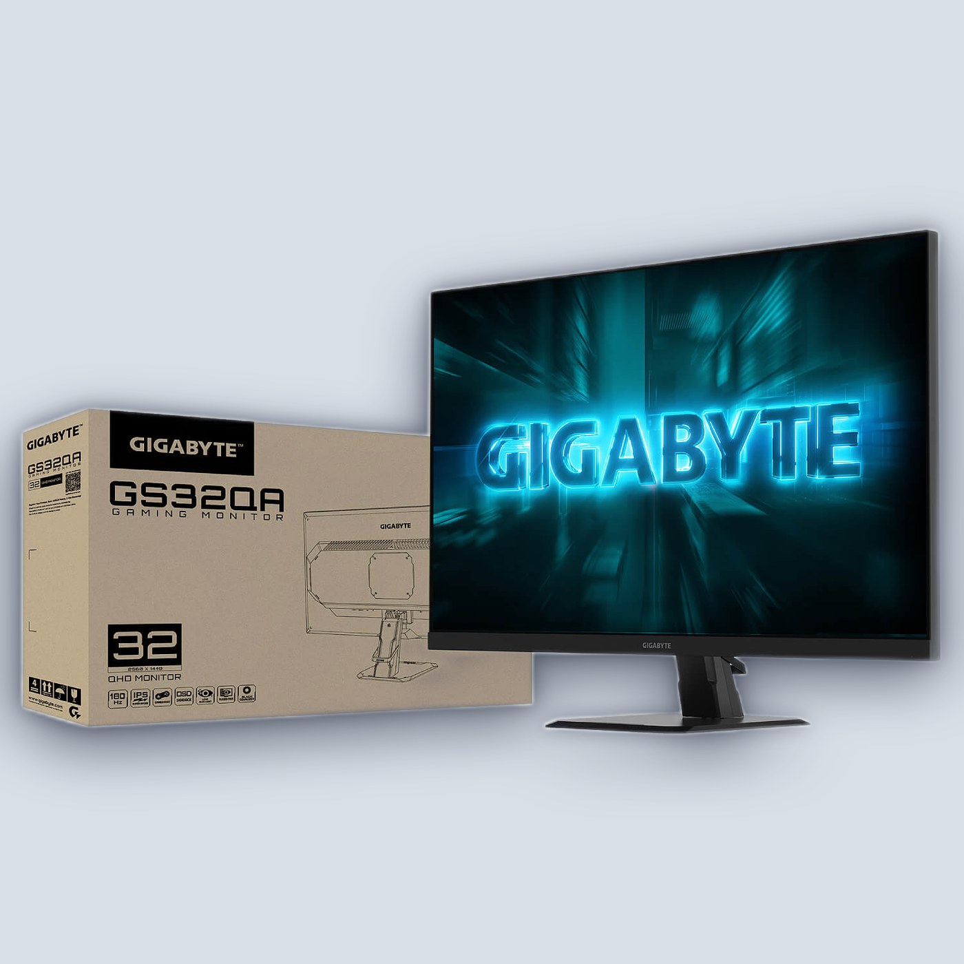 Gigabyte 31.5" IPS QHD 180Hz 1ms Gaming Monitor — image 3