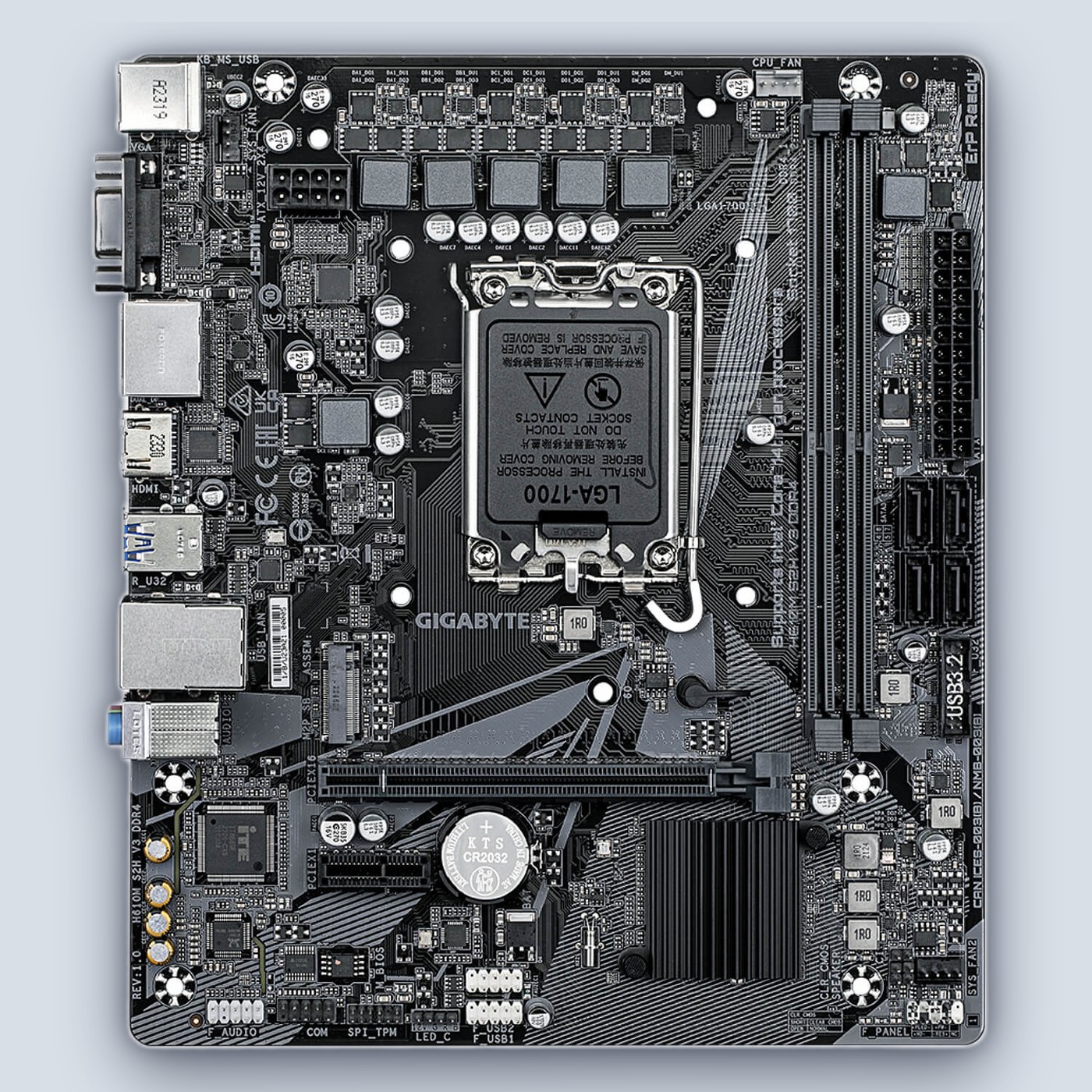Gigabyte H610M S2H V3 DDR4 — image 2