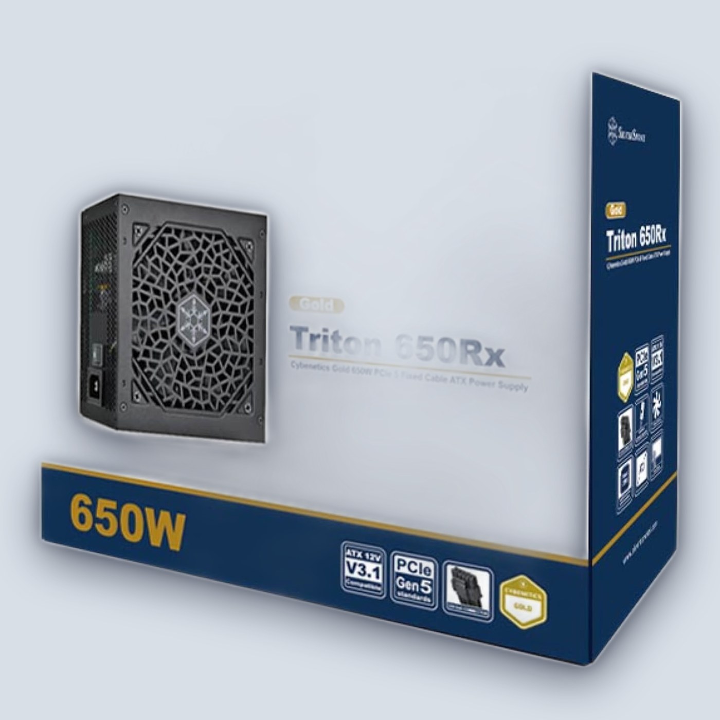 SilverStone Triton 650Rx 650W Gold Power Supply — image 4