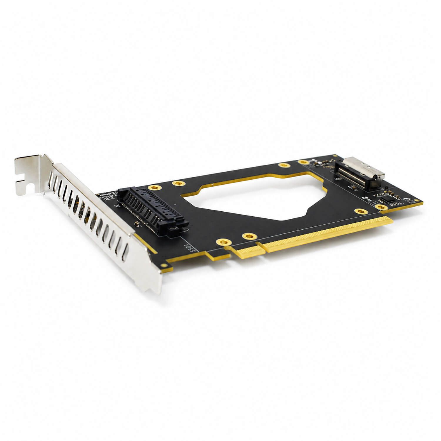 Expansion Card PCIe5.0 x16 to 2xU.2 (SFF-8639) + MCIO x8 — image 2