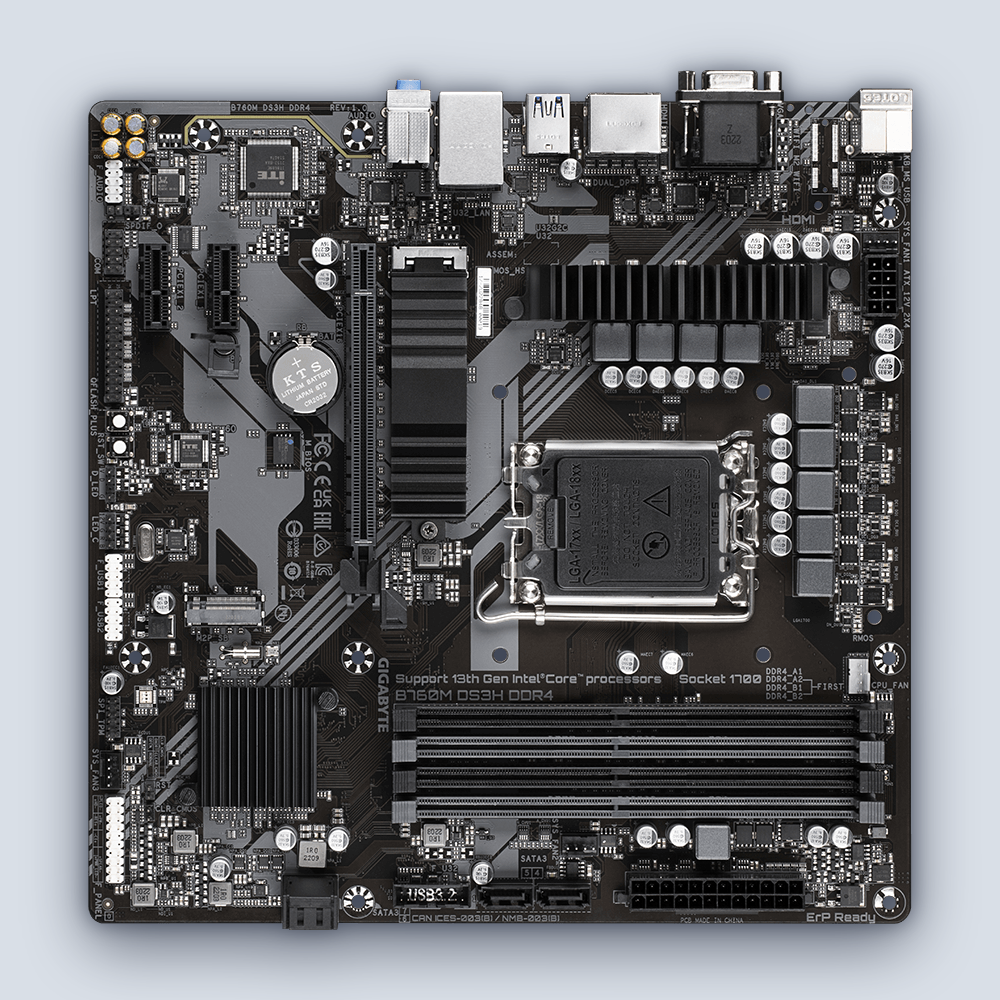 Gigabyte B760M DS3H DDR4 — image 3