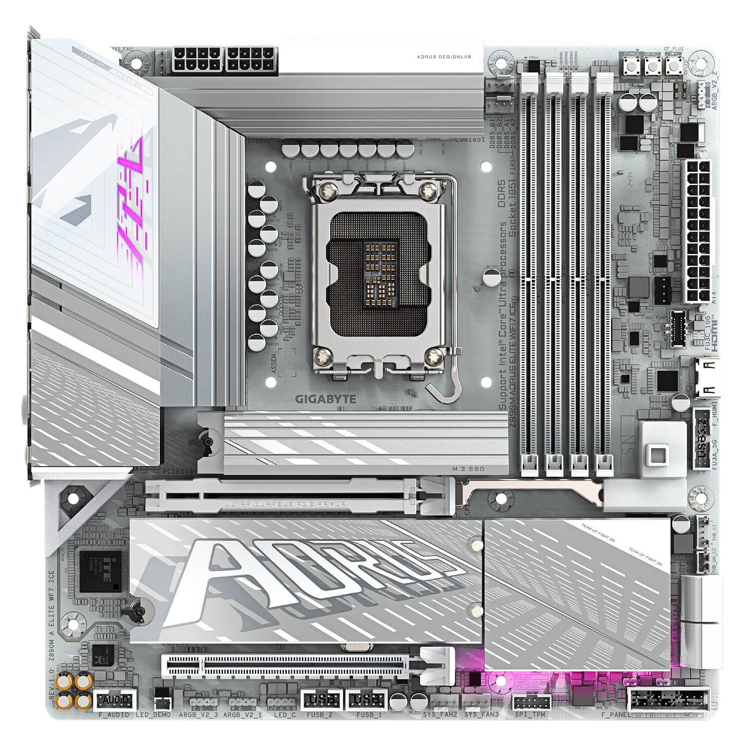 Gigabyte Z890M AORUS ELITE WiFi7 ICE โ image 2