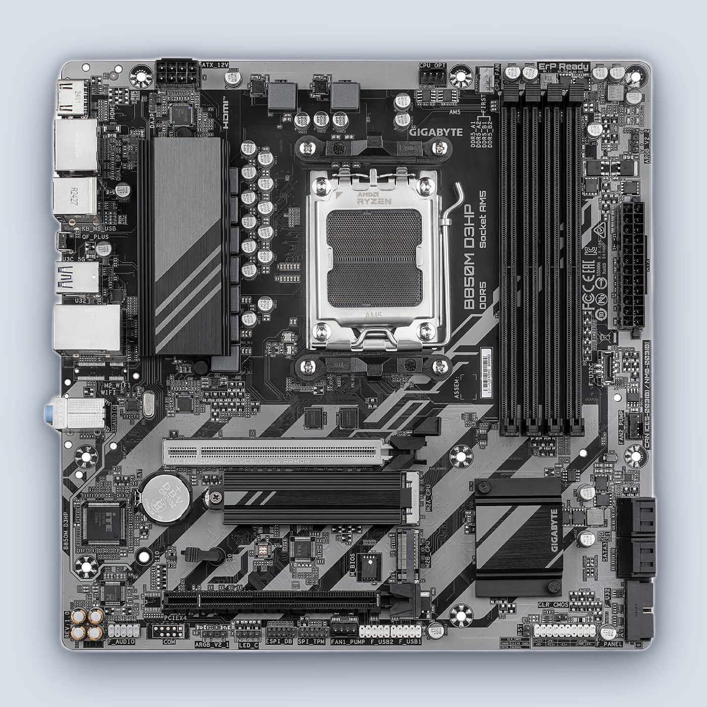 Gigabyte B850M D3HP — image 2