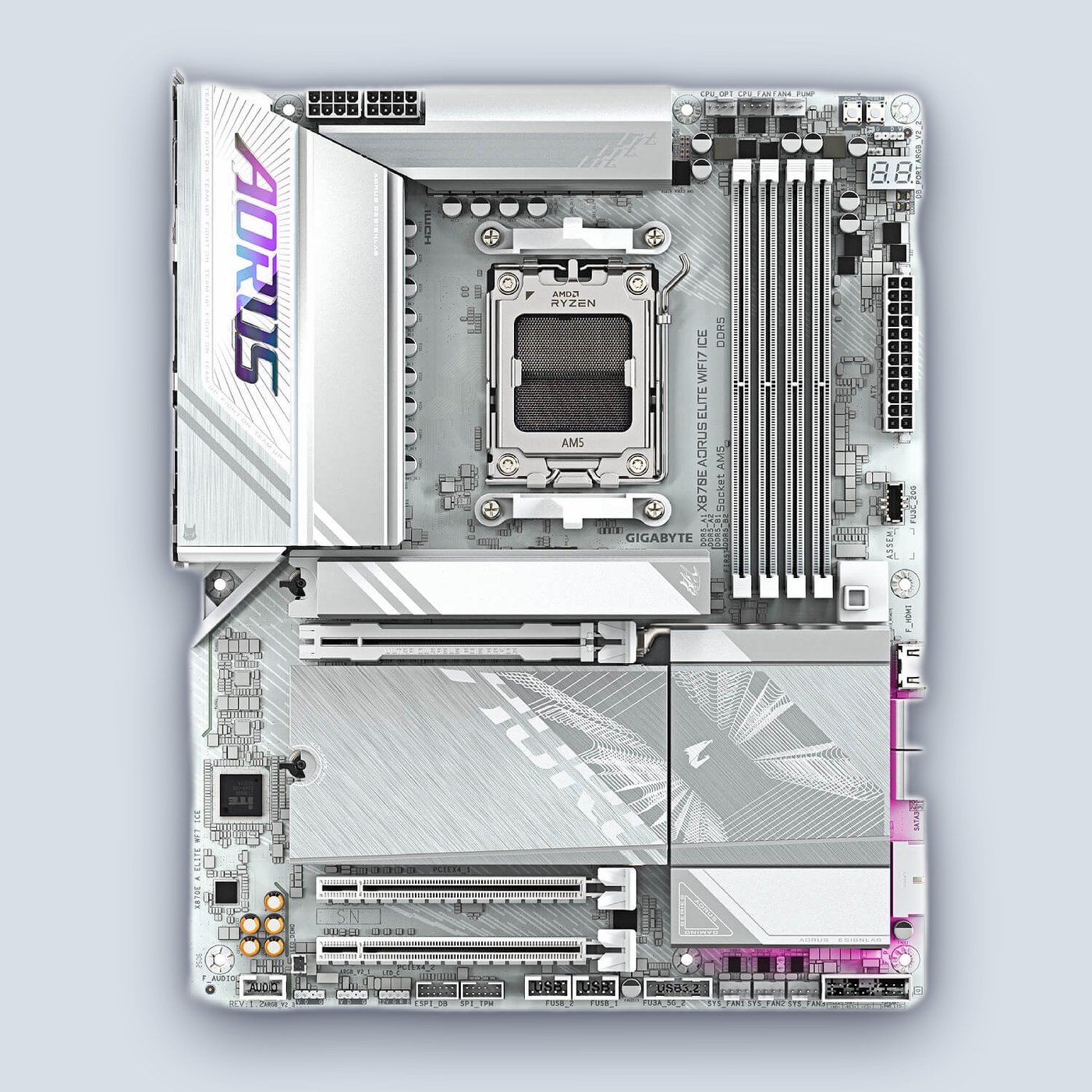 Gigabyte X870E AORUS ELITE WiFi7 ICE โ image 2