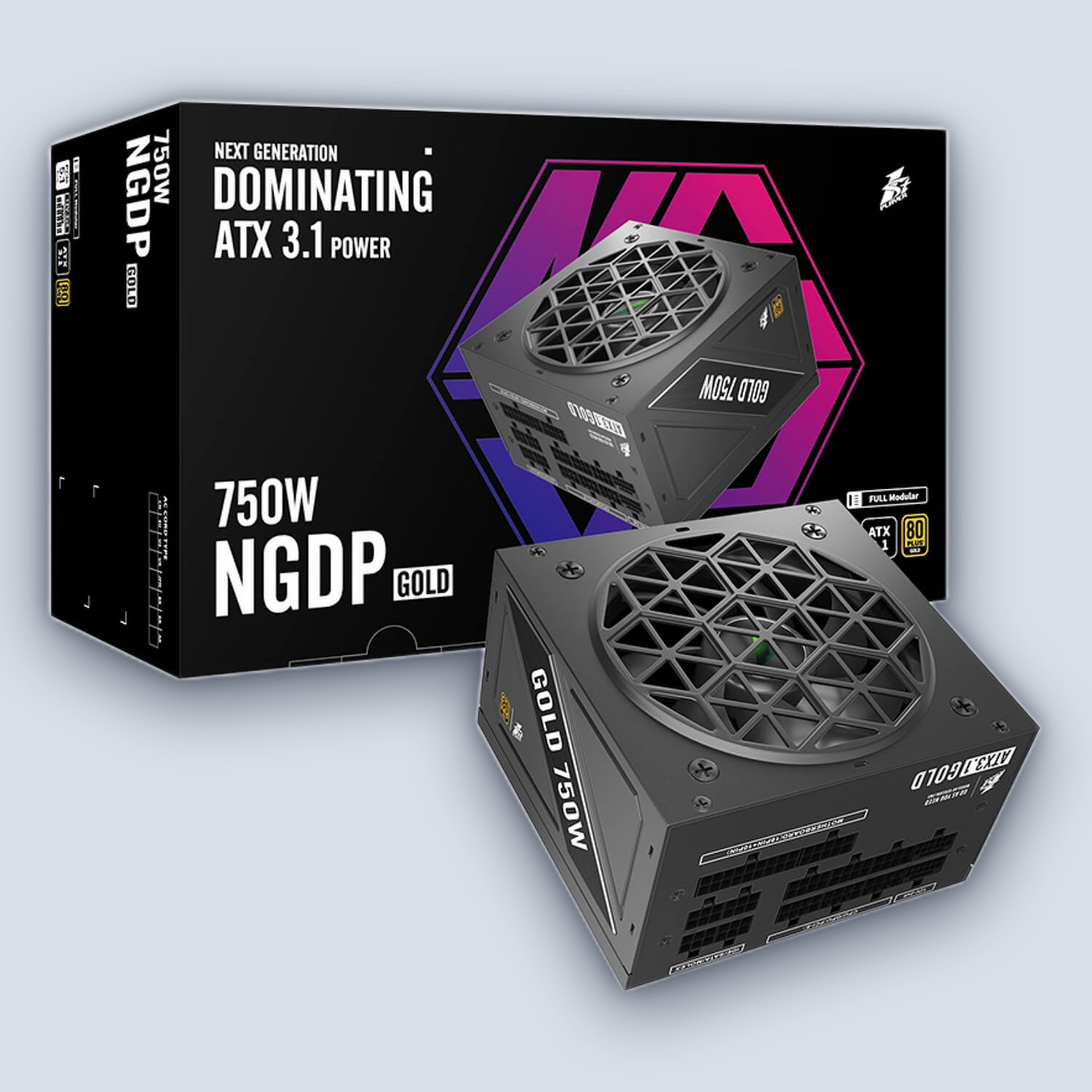 1StPlayer NGDP 750W ATX 3.1 80+ Gold Power Supply — image 4