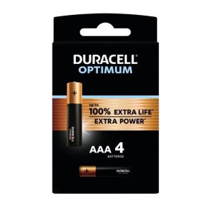 Duracell 4 AAA Optimum