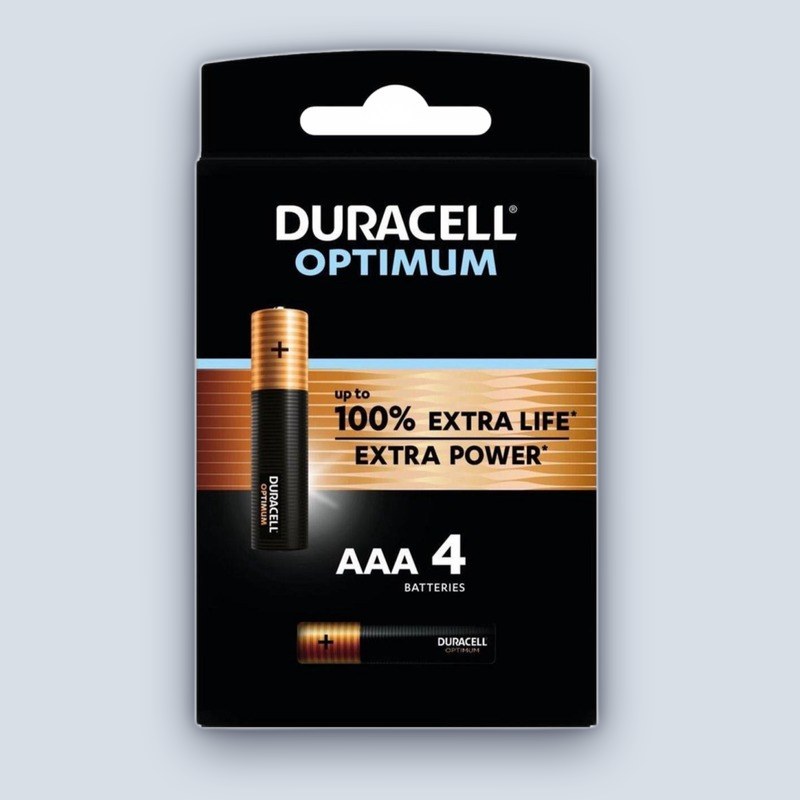 Duracell 4 AAA Optimum