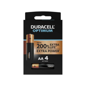 Duracell 4 AA OPTIMUM