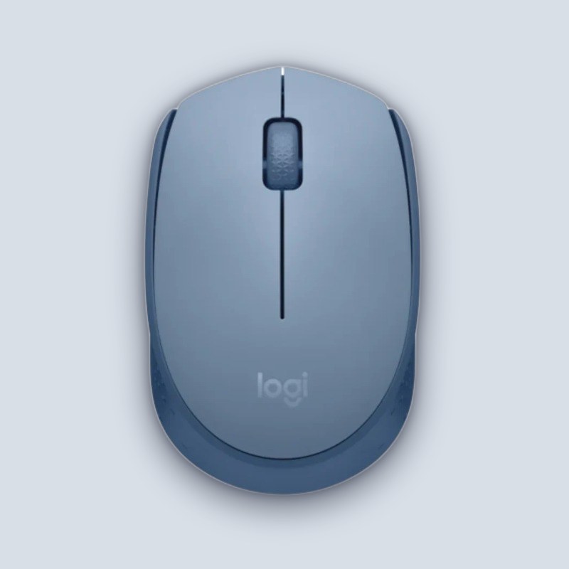 Logitech M171 Wireless Mouse-BLUEGREY