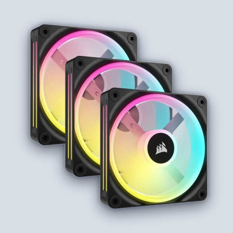 Corsair 3 120 iCUE LINK QX120 RGB Starter kit