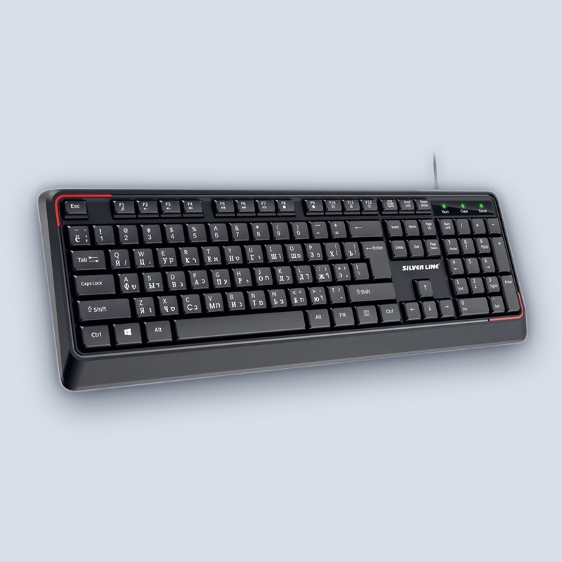 Silver-Line SLKB-845HER SILVER LINE Keyboard