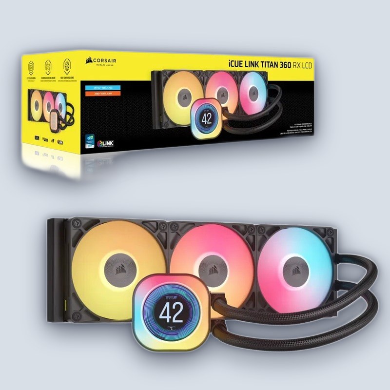 Corsair iCUE LINK TITAN RX 360 LCD