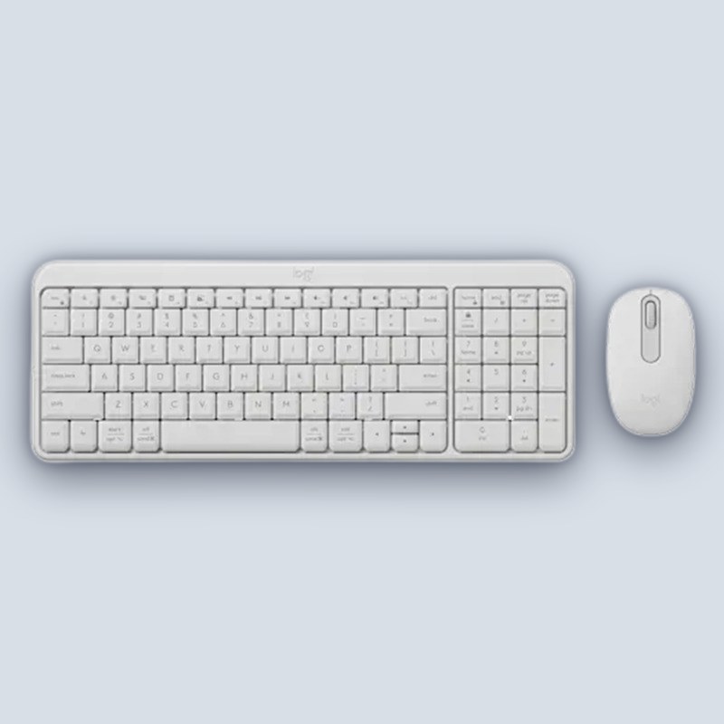 Logitech MK250 Bluetooth Offwhite Keyboard