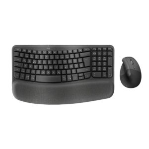Logitech Wave Keys Lift Combo Graphite Keyboard