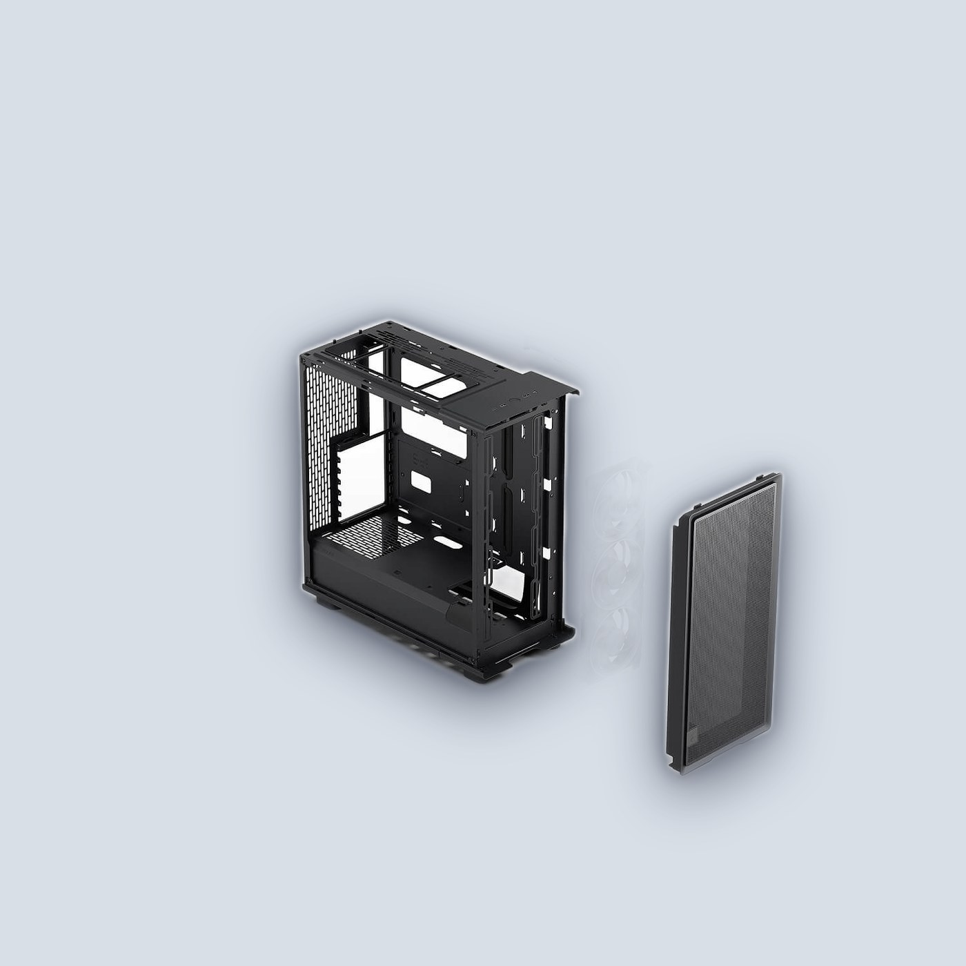 Fractal Design Epoch Black TG RGB Light Tint PC Case — image 7