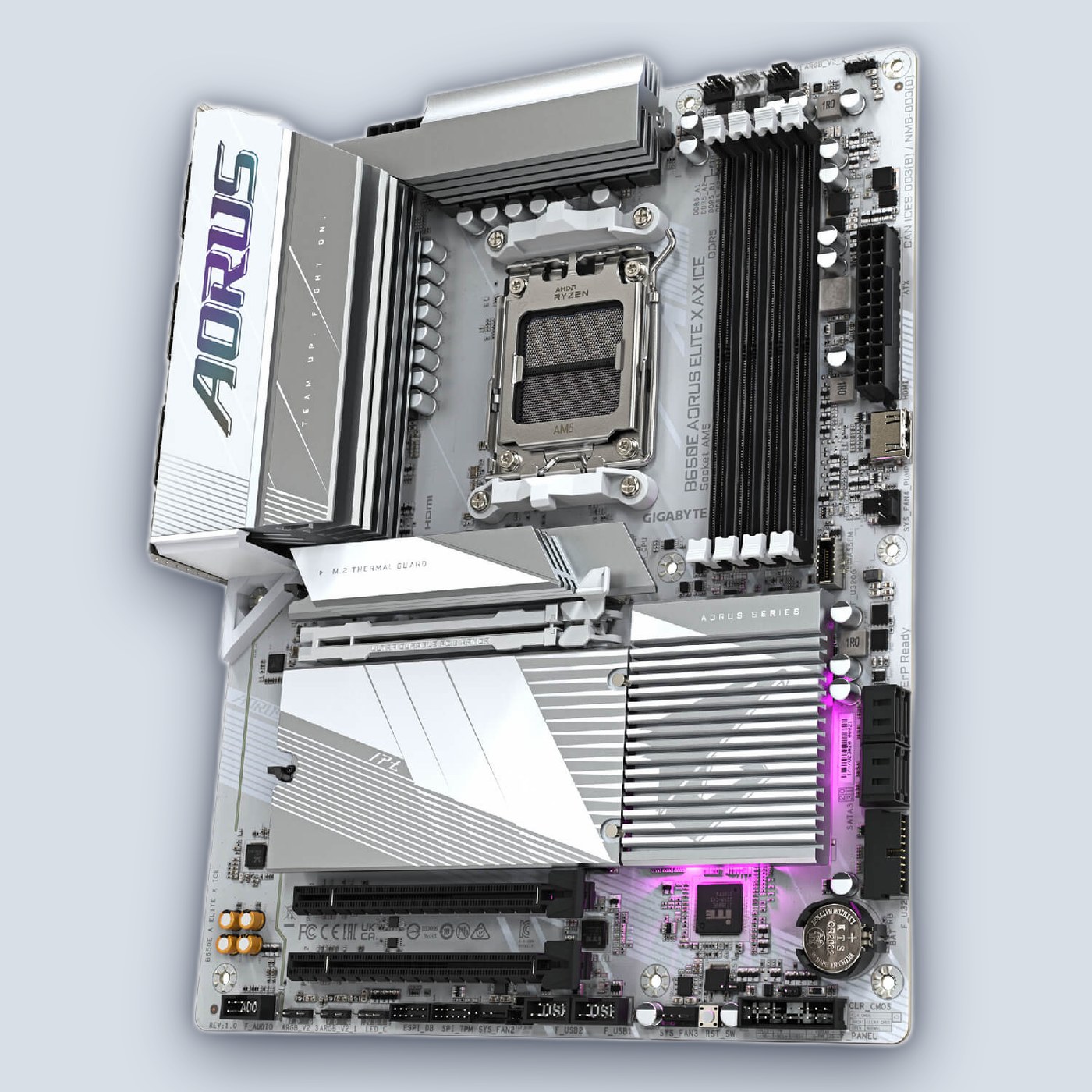 Gigabyte B650E AORUS ELITE X AX ICE — image 3