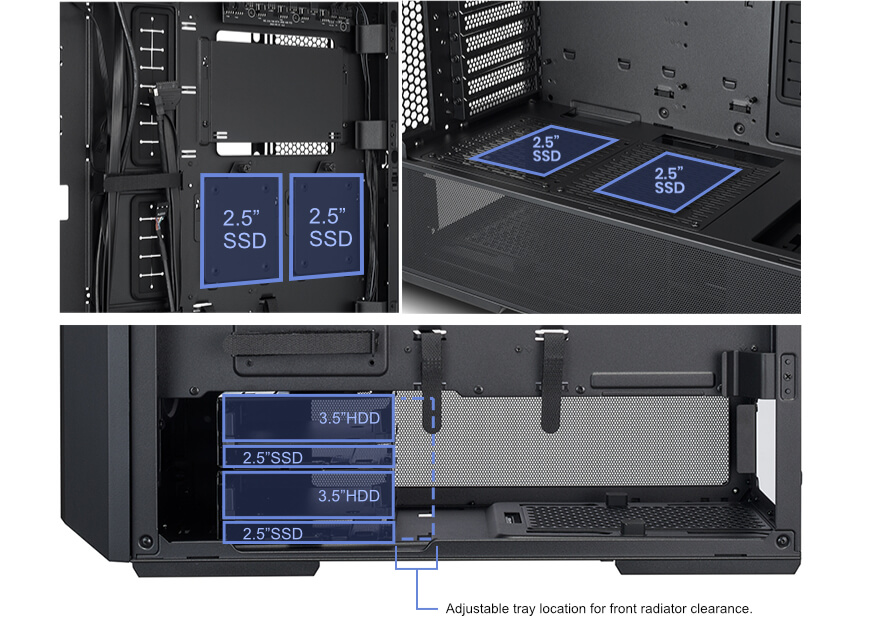 Lian-Li Lancool 216 RGB Black PC Case — image 5