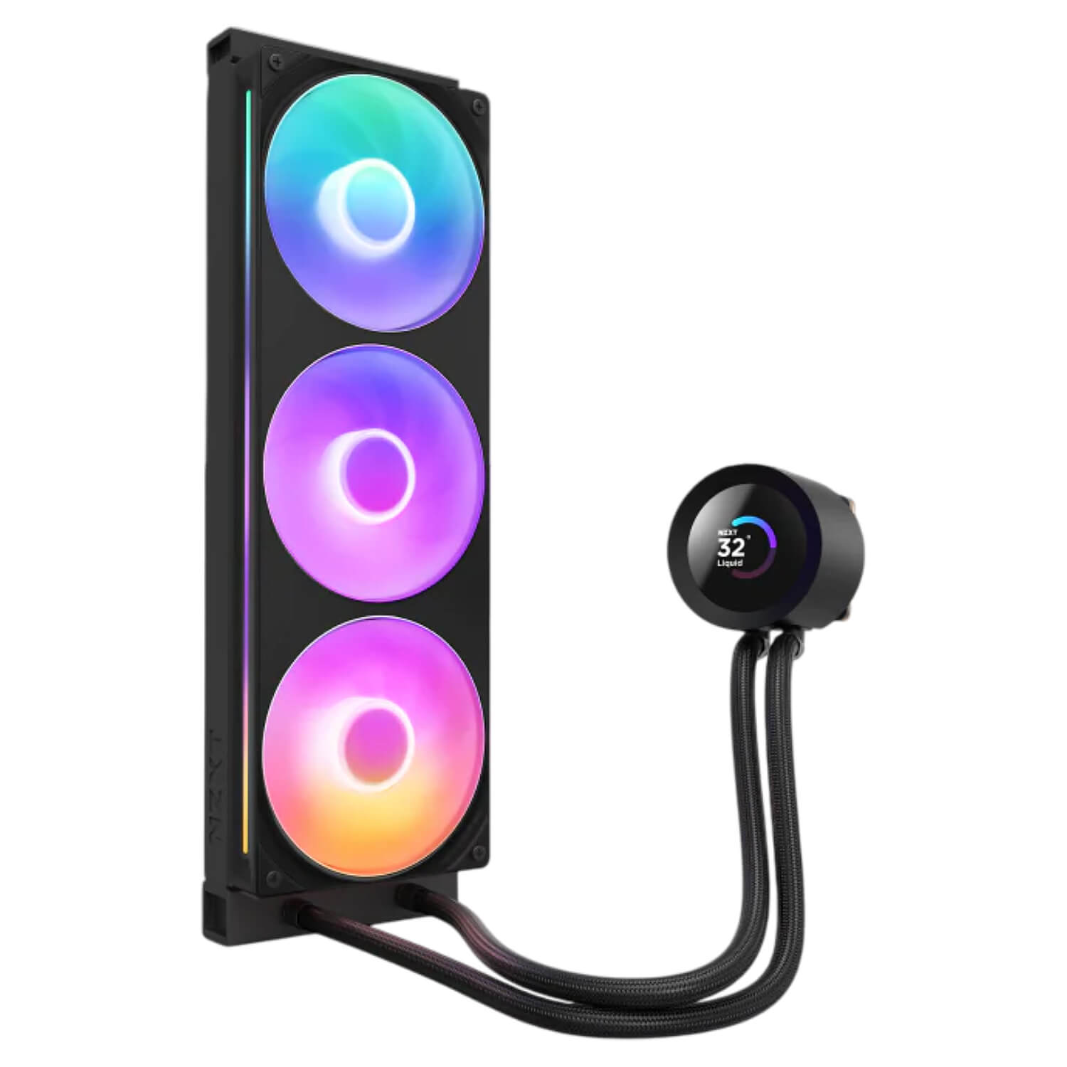NZXT Kraken Plus 360 RGB 360mm Black CPU Liquid Cooler — image 3