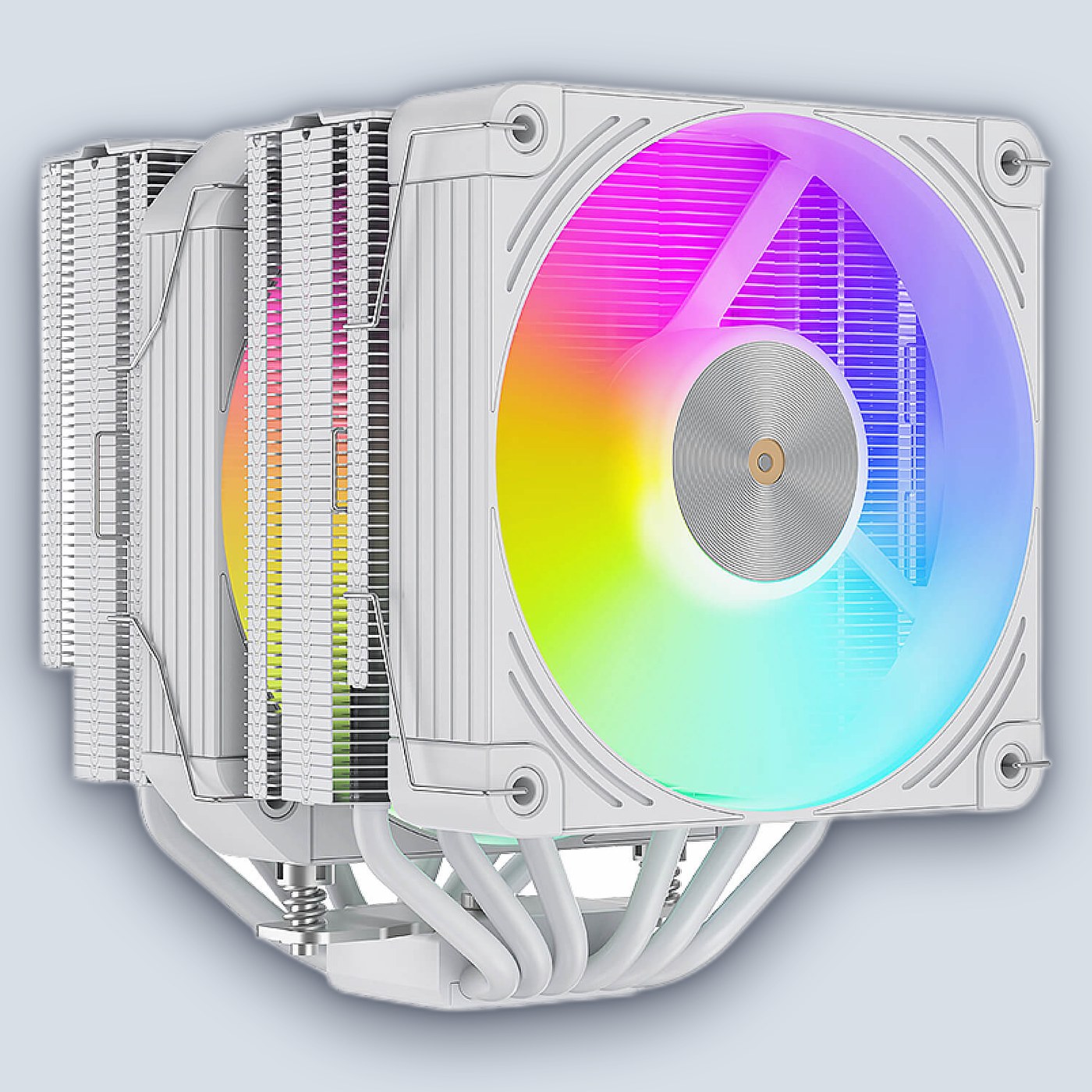 Coolleo Etian P60T Symphony V2 ARGB White CPU Cooler — image 2
