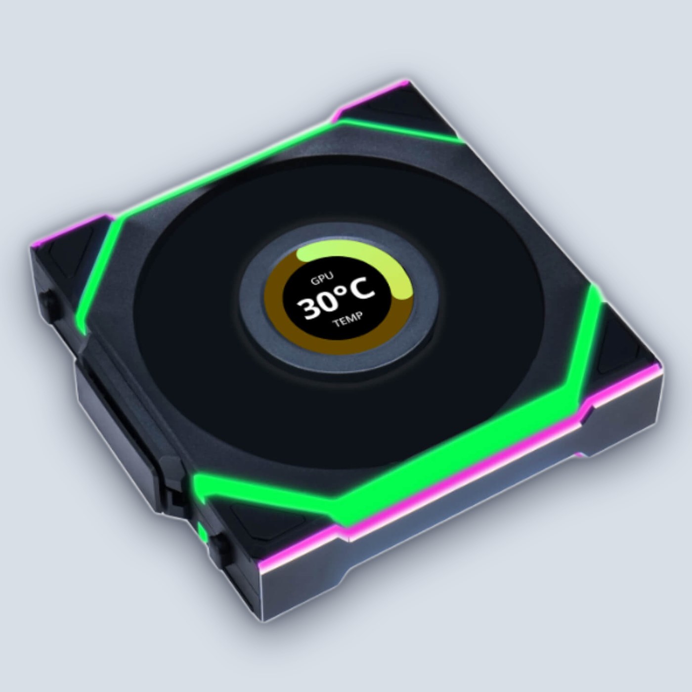 Lian-Li UNI SL Wireless LCD 120mm Reverse Black x3 Fans โ image 4