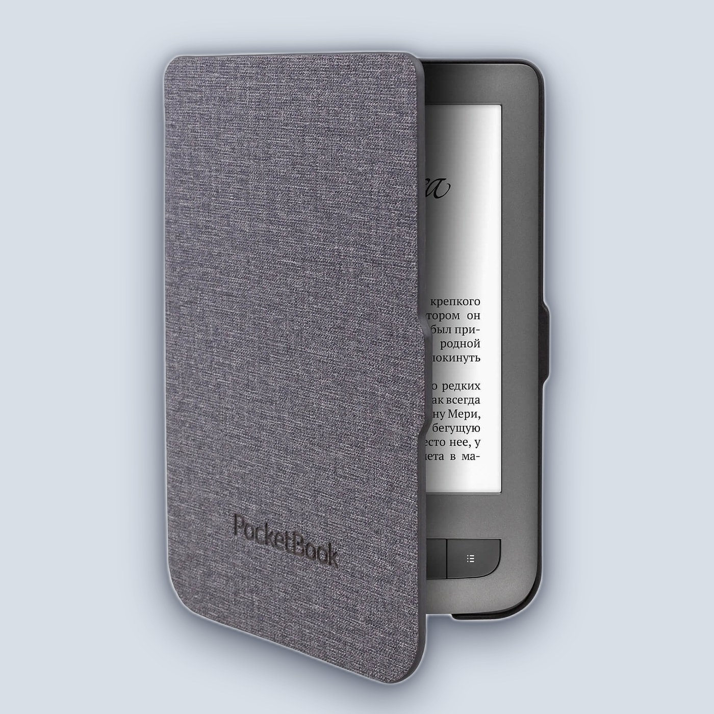 PocketBook Cover Shell Light Grey/Black — image 2