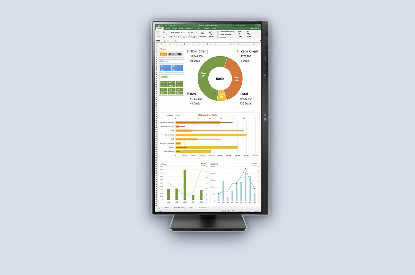 LG 27" IPS FHD 75Hz 5ms Monitor (27BN650Y) — image 4