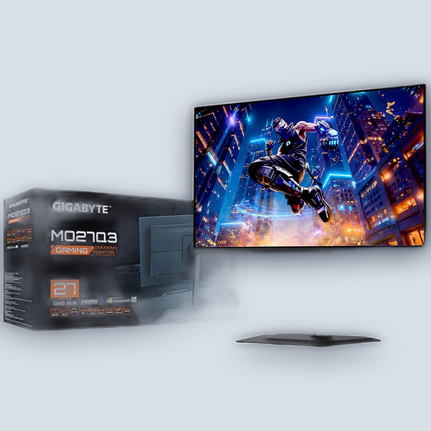 Gigabyte 27" OLED QHD 360Hz 0.03ms Gaming Monitor — image 3