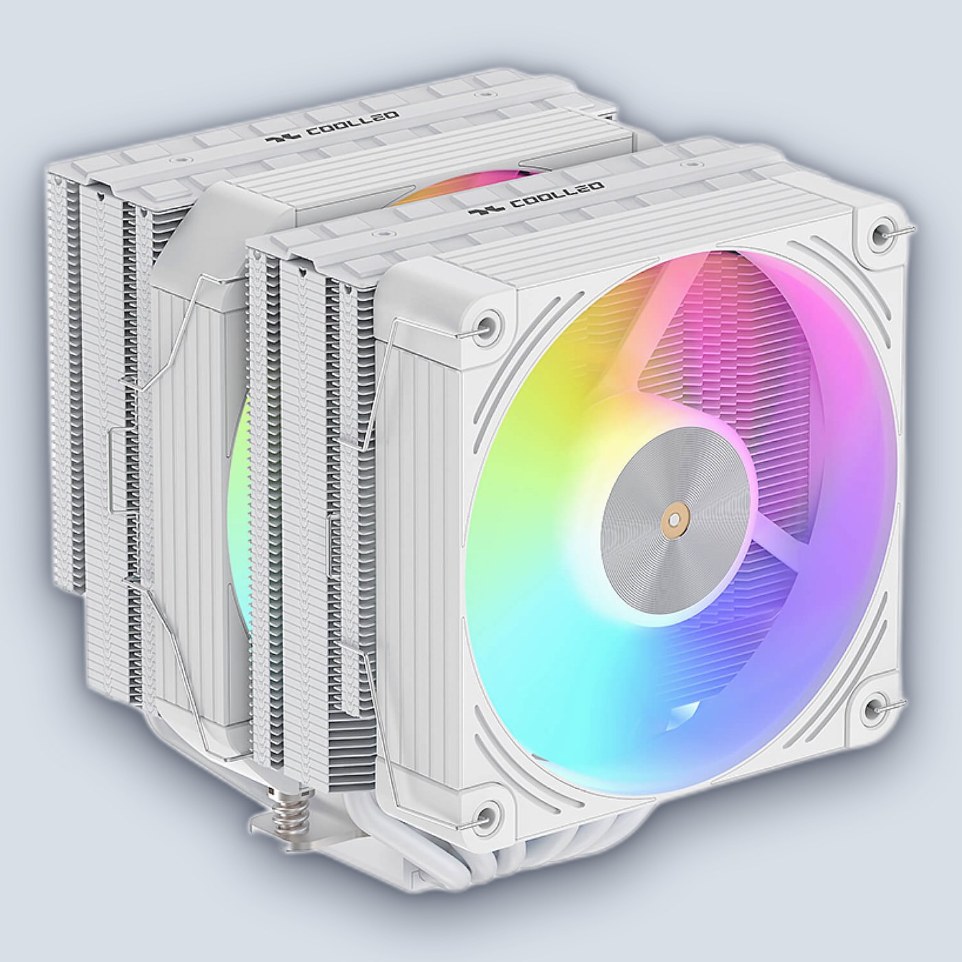 Coolleo Etian P60T Symphony V2 ARGB White CPU Cooler — image 4