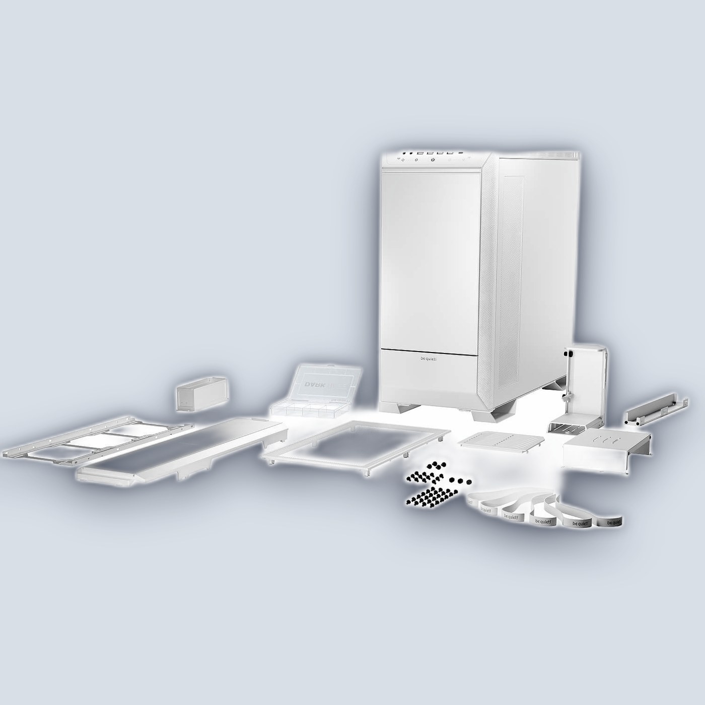 be quiet! DARK BASE PRO 901 White PC Case — image 6