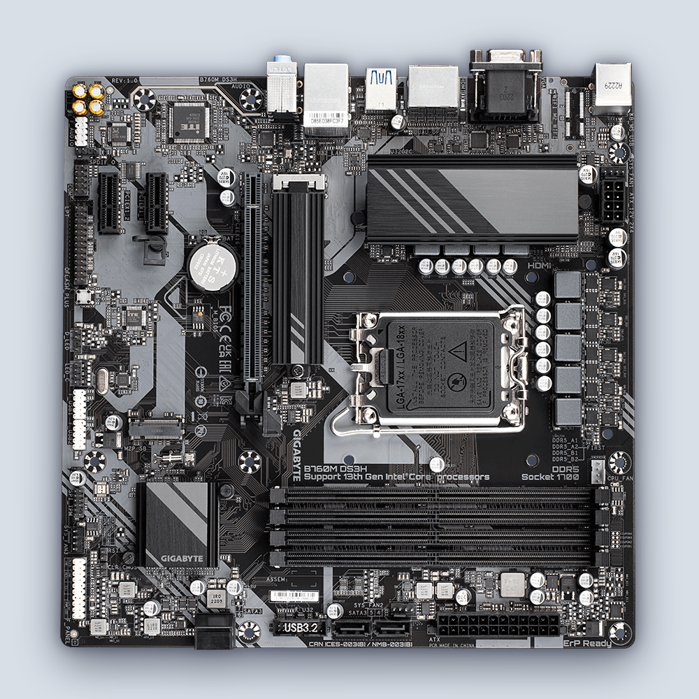 Gigabyte B760M DS3H — image 3
