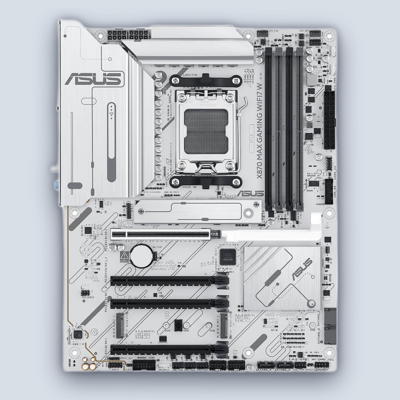 Asus X870 MAX GAMING WiFi7 W — image 2