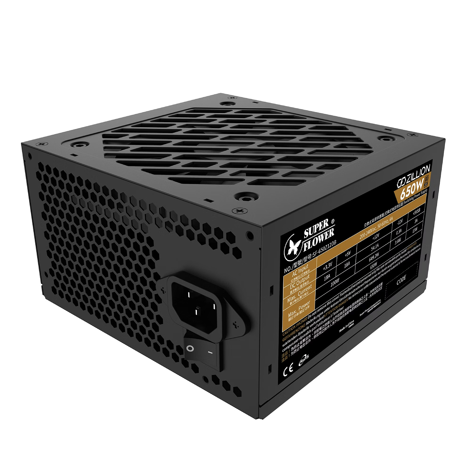 Super Flower Zillion 650W Bronze — image 2