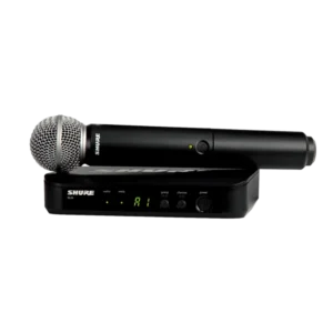 Shure BLX24/SM58 Handheld Wireless Microphone System
