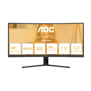 AOC CU34B3E 34" Curved UltraWide WQHD Monitor
